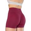 imageAUROLA CAMO Workout Shorts for Women Seamless Subtle Logo Scrunch ShortsCamomagenta