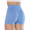 imageAUROLA CAMO Workout Shorts for Women Seamless Subtle Logo Scrunch ShortsCamoserenity Blue