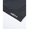 imageAUROLA Essentials Seamless Short Sleeve Crop Top for Women Workout Active Comfort Athletic Shirts TeeDark Grey