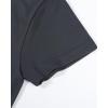 imageAUROLA Essentials Seamless Short Sleeve Crop Top for Women Workout Active Comfort Athletic Shirts TeeDark Grey