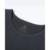 imageAUROLA Essentials Seamless Short Sleeve Crop Top for Women Workout Active Comfort Athletic Shirts TeeDark Grey