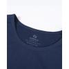 imageAUROLA Essentials Seamless Short Sleeve Crop Top for Women Workout Active Comfort Athletic Shirts TeeTuxedo Blue
