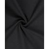 imageAUROLA Essentials Seamless Sleeveless Racerback TopWomen Subtle Marl Workout Square Neck Fitted TankBlack