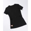 imageAUROLA Everyday Fitted TShirt for WomenCrew Neck Basic Short Sleeves T ShirtCrop Tops Modal Slim Fit TeeBlack
