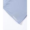 imageAUROLA Everyday Fitted TShirt for WomenCrew Neck Basic Short Sleeves T ShirtCrop Tops Modal Slim Fit TeeChambray Blue