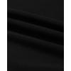imageAUROLA Everyday Square Neck BodysuitsGoing Out Short Sleeve Double Lined Stretchy Shirt TopsBlack