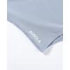 imageAUROLA Everyday Square Neck BodysuitsGoing Out Short Sleeve Double Lined Stretchy Shirt TopsChambray Blue