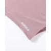 imageAUROLA Everyday Square Neck BodysuitsGoing Out Short Sleeve Double Lined Stretchy Shirt TopsDawn Pink