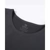 imageAUROLA Women Essentials Seamless Short Sleeve Fitted Tshirt Gym Workout Athletic Shirts Top TeeDark Grey