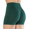 imageAUROLA CAMO Workout Shorts for Women Seamless Subtle Logo Scrunch ShortsCamoalpine Green
