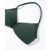 imageAUROLA Influence Strappy Bra Sports Bras for Women Backless Padded Impact Strappy Bra Workout Gym Yoga with Removable CupsEden Green