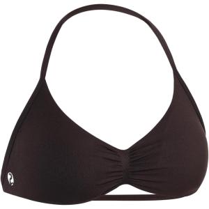 imageAUROLA Influence Strappy Bra Sports Bras for Women Backless Padded Impact Strappy Bra Workout Gym Yoga with Removable CupsCoffee
