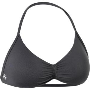 imageAUROLA Influence Strappy Bra Sports Bras for Women Backless Padded Impact Strappy Bra Workout Gym Yoga with Removable CupsDark Grey