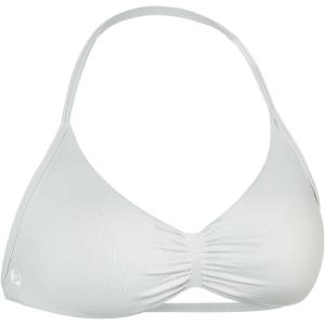 imageAUROLA Influence Strappy Bra Sports Bras for Women Backless Padded Impact Strappy Bra Workout Gym Yoga with Removable CupsGlacier Gray