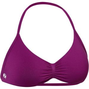 imageAUROLA Influence Strappy Bra Sports Bras for Women Backless Padded Impact Strappy Bra Workout Gym Yoga with Removable CupsMagenta
