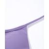 imageAUROLA Influence Strappy Bra Sports Bras for Women Backless Padded Impact Strappy Bra Workout Gym Yoga with Removable CupsChalk Violet
