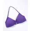 imageAUROLA Influence Strappy Bra Sports Bras for Women Backless Padded Impact Strappy Bra Workout Gym Yoga with Removable CupsDark Purple