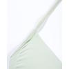 imageAUROLA Influence Strappy Bra Sports Bras for Women Backless Padded Impact Strappy Bra Workout Gym Yoga with Removable CupsFog Green