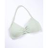 imageAUROLA Influence Strappy Bra Sports Bras for Women Backless Padded Impact Strappy Bra Workout Gym Yoga with Removable CupsFog Green