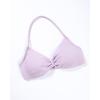 imageAUROLA Influence Strappy Bra Sports Bras for Women Backless Padded Impact Strappy Bra Workout Gym Yoga with Removable CupsLilac Snow