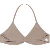 imageAUROLA Influence Strappy Bra Sports Bras for Women Backless Padded Impact Strappy Bra Workout Gym Yoga with Removable CupsNatural