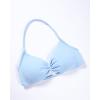 imageAUROLA Influence Strappy Bra Sports Bras for Women Backless Padded Impact Strappy Bra Workout Gym Yoga with Removable CupsSky Light