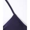 imageAUROLA Influence Strappy Bra Sports Bras for Women Backless Padded Impact Strappy Bra Workout Gym Yoga with Removable CupsUltra Violet