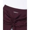 imageAUROLA Influence Workout Shorts for Women25 35 45 55 65 No Roll Up Squat Proof Scrunch Seamless Compression Gym ShortBlack Cherry