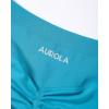 imageAUROLA Influence Workout Shorts for Women25 35 45 55 65 No Roll Up Squat Proof Scrunch Seamless Compression Gym ShortCaneel Bay