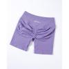 imageAUROLA Influence Workout Shorts for Women25 35 45 55 65 No Roll Up Squat Proof Scrunch Seamless Compression Gym ShortChalk Violet