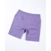 imageAUROLA Influence Workout Shorts for Women25 35 45 55 65 No Roll Up Squat Proof Scrunch Seamless Compression Gym ShortChalk Violet