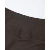 imageAUROLA Influence Workout Shorts for Women25 35 45 55 65 No Roll Up Squat Proof Scrunch Seamless Compression Gym ShortChestnut Brown