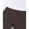 imageAUROLA Influence Workout Shorts for Women25 35 45 55 65 No Roll Up Squat Proof Scrunch Seamless Compression Gym ShortChestnut Brown