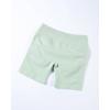 imageAUROLA Influence Workout Shorts for Women25 35 45 55 65 No Roll Up Squat Proof Scrunch Seamless Compression Gym ShortFog Green
