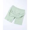 imageAUROLA Influence Workout Shorts for Women25 35 45 55 65 No Roll Up Squat Proof Scrunch Seamless Compression Gym ShortFog Green