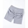imageAUROLA Influence Workout Shorts for Women25 35 45 55 65 No Roll Up Squat Proof Scrunch Seamless Compression Gym ShortLilac Gray