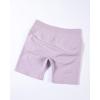 imageAUROLA Influence Workout Shorts for Women25 35 45 55 65 No Roll Up Squat Proof Scrunch Seamless Compression Gym ShortLilac Snow