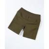 imageAUROLA Influence Workout Shorts for Women25 35 45 55 65 No Roll Up Squat Proof Scrunch Seamless Compression Gym ShortMartini Olive
