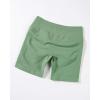 imageAUROLA Influence Workout Shorts for Women25 35 45 55 65 No Roll Up Squat Proof Scrunch Seamless Compression Gym ShortMineral Green