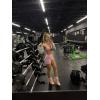 imageAUROLA Influence Workout Shorts for Women25 35 45 55 65 No Roll Up Squat Proof Scrunch Seamless Compression Gym ShortSweet Pink