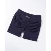 imageAUROLA Influence Workout Shorts for Women25 35 45 55 65 No Roll Up Squat Proof Scrunch Seamless Compression Gym ShortUltra Violet