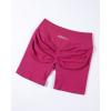 imageAUROLA Influence Workout Shorts for Women25 35 45 55 65 No Roll Up Squat Proof Scrunch Seamless Compression Gym ShortVivid Cerise