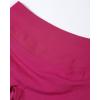 imageAUROLA Influence Workout Shorts for Women25 35 45 55 65 No Roll Up Squat Proof Scrunch Seamless Compression Gym ShortVivid Cerise