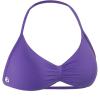imageAUROLA Influence Strappy Bra Sports Bras for Women Backless Padded Impact Strappy Bra Workout Gym Yoga with Removable CupsDark Purple