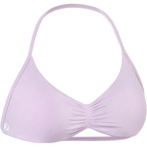 imageAUROLA Influence Strappy Bra Sports Bras for Women Backless Padded Impact Strappy Bra Workout Gym Yoga with Removable CupsLilac Snow