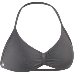 imageAUROLA Influence Strappy Bra Sports Bras for Women Backless Padded Impact Strappy Bra Workout Gym Yoga with Removable CupsPlum Truffle