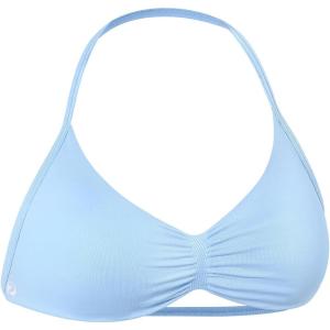 imageAUROLA Influence Strappy Bra Sports Bras for Women Backless Padded Impact Strappy Bra Workout Gym Yoga with Removable CupsSky Light