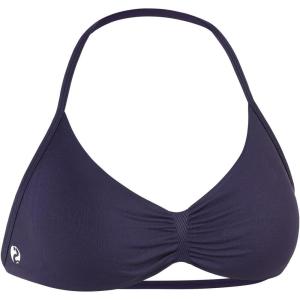 imageAUROLA Influence Strappy Bra Sports Bras for Women Backless Padded Impact Strappy Bra Workout Gym Yoga with Removable CupsUltra Violet