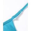 imageAUROLA Influence Adjustable Strappy Sports Bras for WomenSeamless Backless Padded Straps Impact Yoga Gym Workout BraCaneel Bay