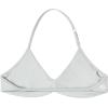 imageAUROLA Influence Adjustable Strappy Sports Bras for WomenSeamless Backless Padded Straps Impact Yoga Gym Workout BraGlacier Gray